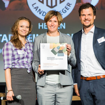 Siegerehrung beim Deutschen Nachbarschaftspreis 2017.