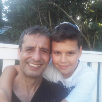 Mehmet und sein Sohn Ediz