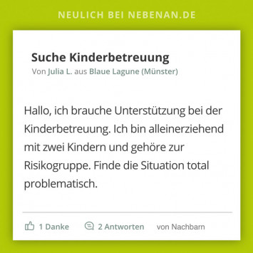 Screenshot: nebenan.de