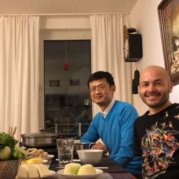 Beim Kochabend mit seinen Nachbarn