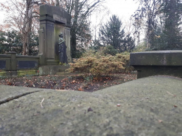 Mit ein bisschen mehr Pflege, kann der Ostfriedhof bald wieder glänzen (Bild: privat)